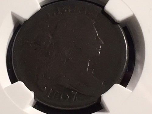 1807/6 Large 7 Large Cent Vf Details