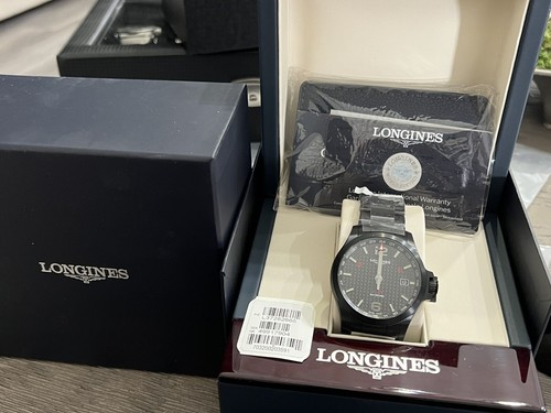 Pre-owned Longines Conquest V.h.p. Gmt L37282666