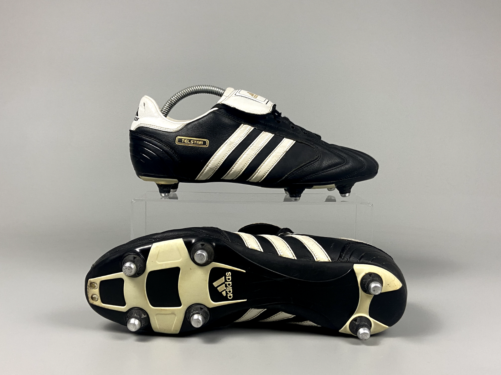 2007 Adidas Telstar SG US 8.5 leather soccer cleats football