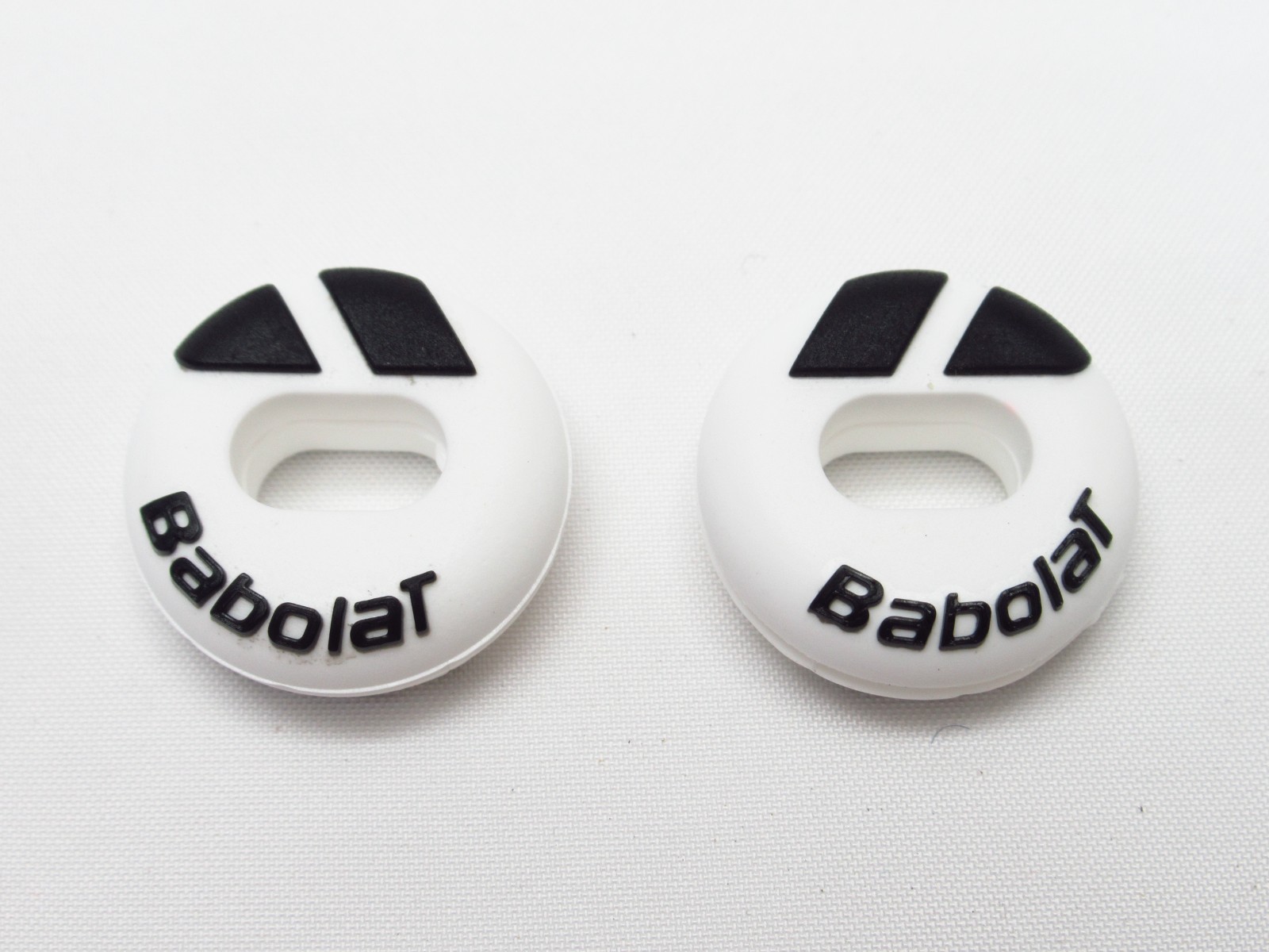 TWO (2X) BABOLAT CUSTOM DAMP FEEL TENNIS VIBRATION DAMPENERS