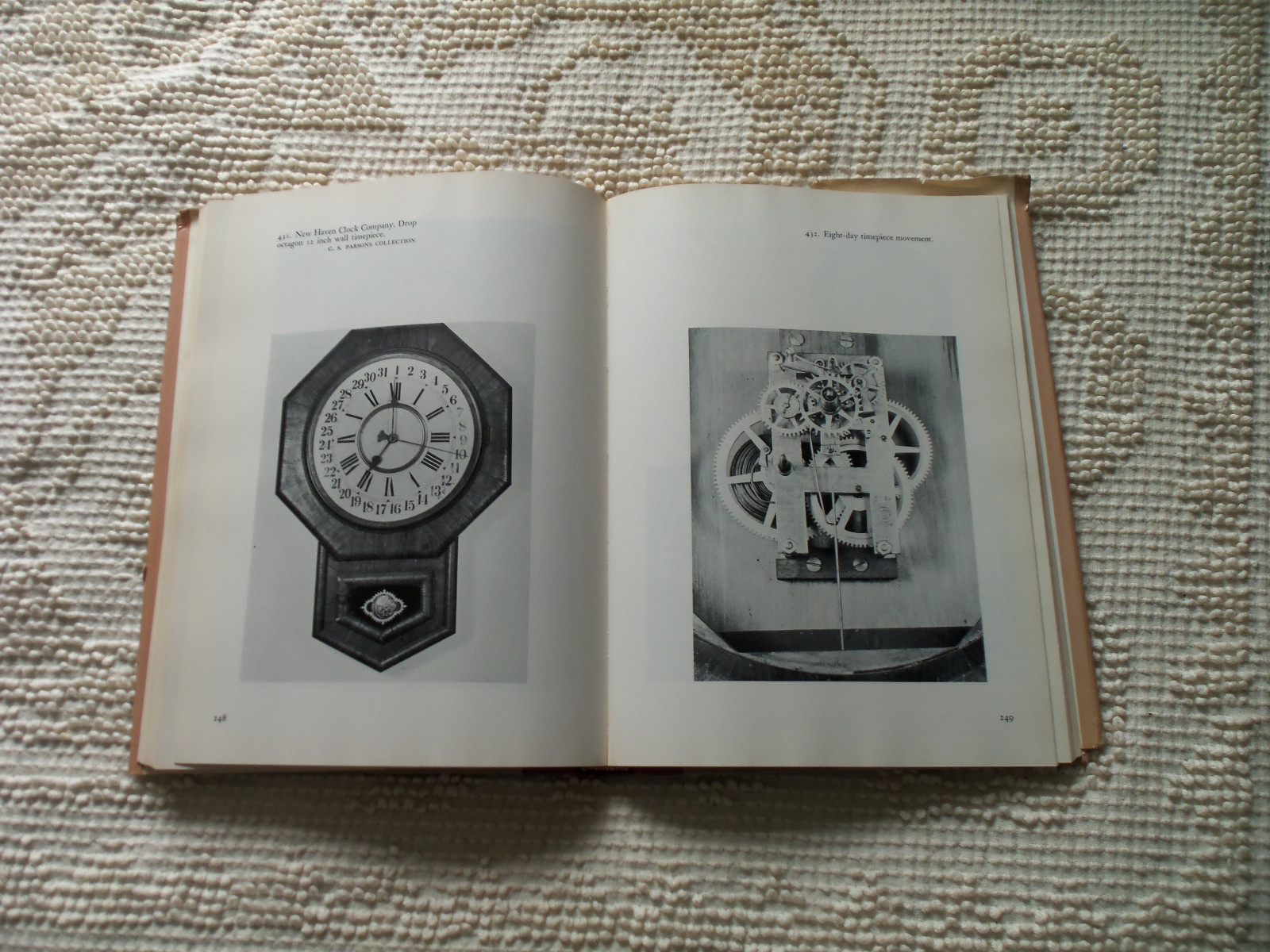 1967 A Treasury of American Clocks By Brooks Palmer Hard cover
