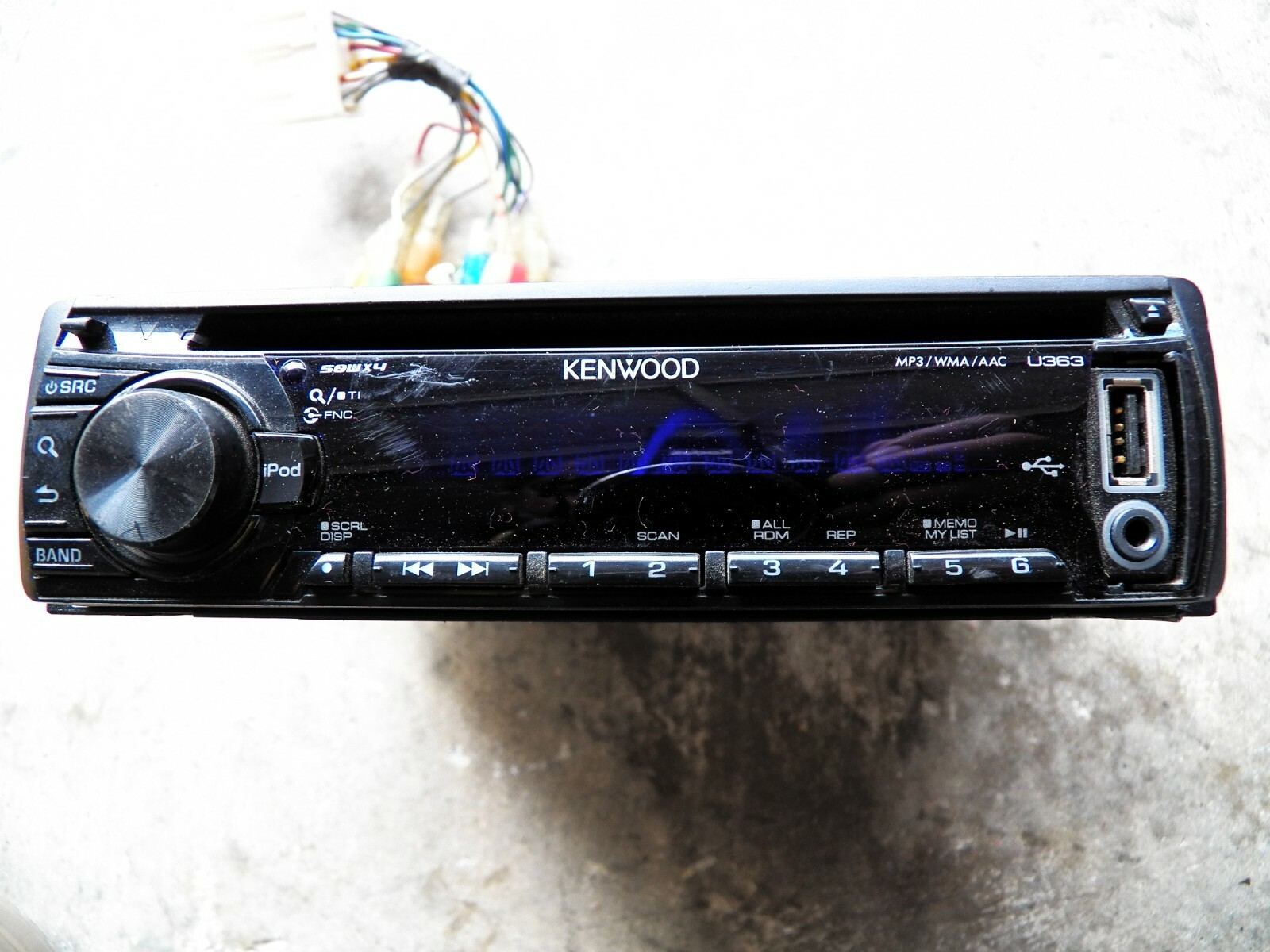Kenwood U363R CD Player MP3/WMA/AAC U363 Y21-7960-02 Kenwood U363R CD Player MP3/WMA/AAC U363 Y21-7960-02