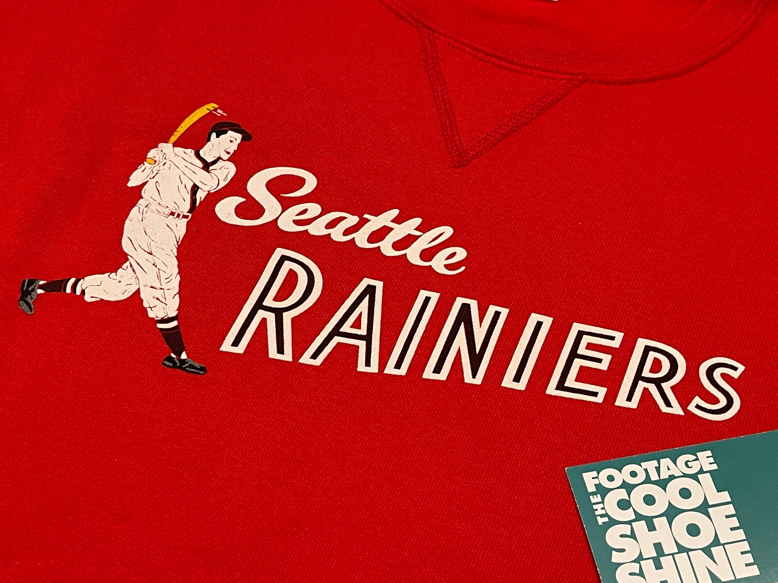 EBBETS FIELD VINTAGE AUTHENTIC FLANNELS SEATTLE RAINIERS