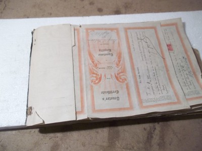 1919 Eyestone Royalty Trustee's Certificates Wichita Kansas Over 36 different