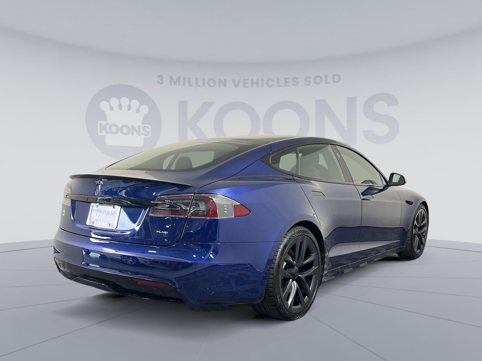 2021 Tesla Model S Plaid 9610 Miles Deep Blue Metallic - Used Tesla