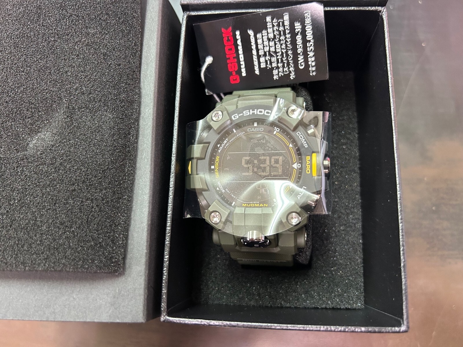 Casio Japan G-Shock Mudman GW-9500-3JF Master of G Carbon Casio Japan G-Shock Mudman GW-9500-3JF Master of G Carbon