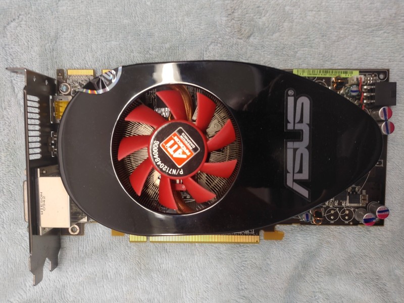 Asus Ati Radeon Hd 5770 Eah5770 Pcie Desktop Grafikkarte Ovp Retro Pc