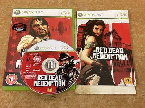 Red Dead Redemption Xbox 360 Video Game Disc Case Western Action
