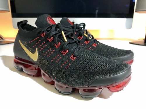 Men s Nike Air Vapormax Flyknit 2 942842 203 Golden