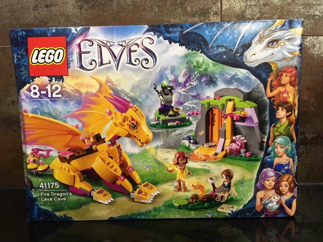 lego 41175 elves fire dragon's lava cave