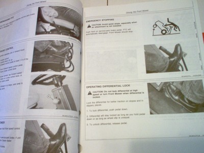 John Deere F912 F932 Front Mower Operator's Manual - Serial No. 010,001-up