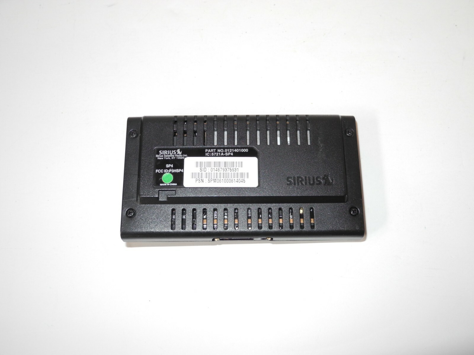 ACTIVE Sirius Sportster 4 SP4 Satellite Radio Receiver ONLY POSSIBLE LIFETIME