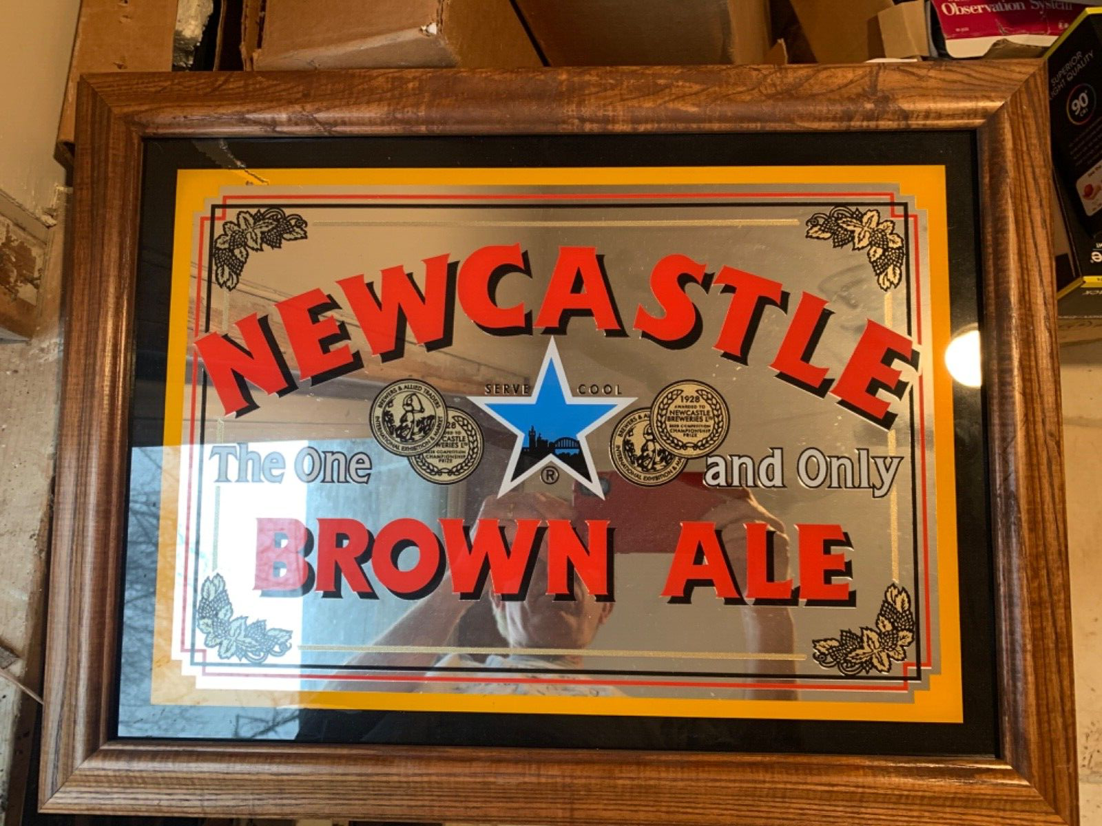 New Castle Beer Brown Ale Mirror The One And Only 11 New Castle Beer Brown Ale Mirror The One And Only 11