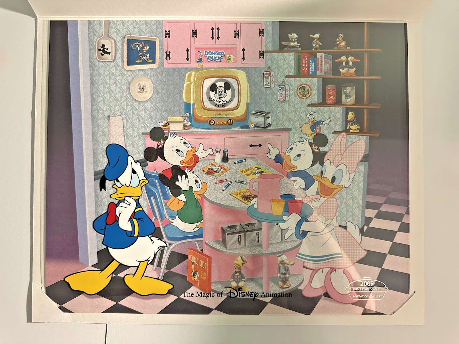 The Disney Studios Animation Gallery LE Hand Painted Cel - Prime