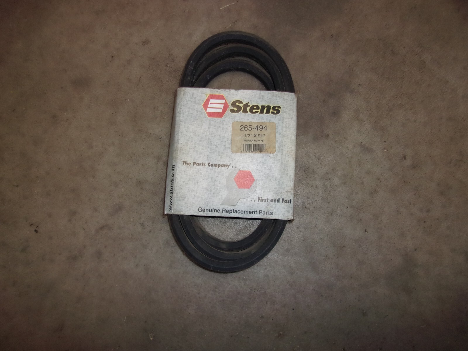 Stens 265-494 Ersatzriemen – Originalpassend Für Murray Mäher & Rasentraktoren, 231 Cm Länge