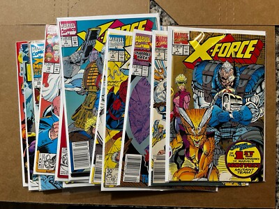 X Force  1 (2nd Print) 2 ,3, 4, 6 , 7 (newsstand) 12 13 14 19 25 57 58