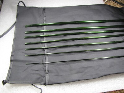 OLDE FLY SHOP FIBERGLASS FLY ROD BLANK 7FT 2WT 2PC TRANSLUCENT WITH CLOTH BAG