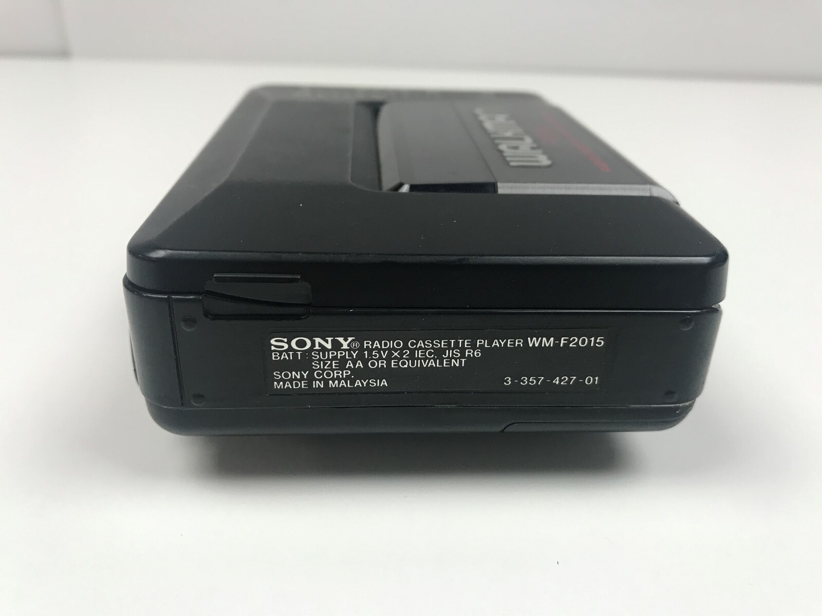 Sony Walkman Redio Cassette Player WM - F2015 For Parts or Repair No power