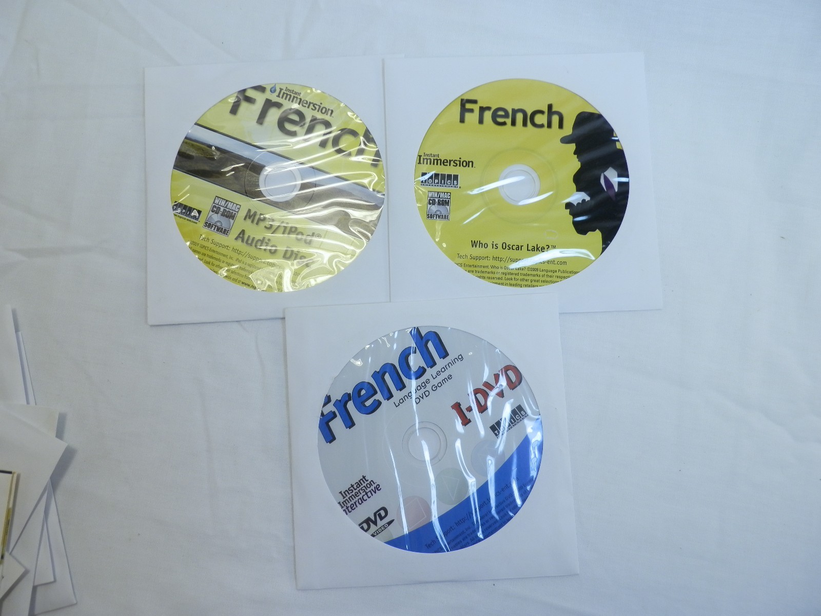 Topics Entertainment Instant Immersion French Levels 1, 2 ,3 for PC, Mac