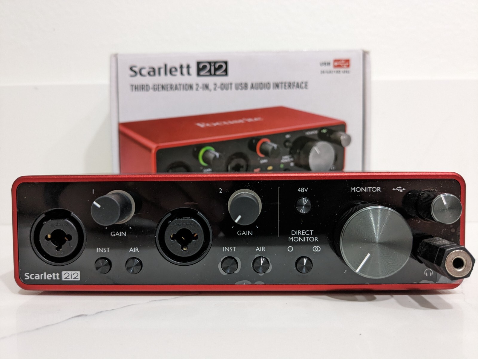 Focusrite Scarlett 2i2 3rd Gen USB Audio Recording Interface