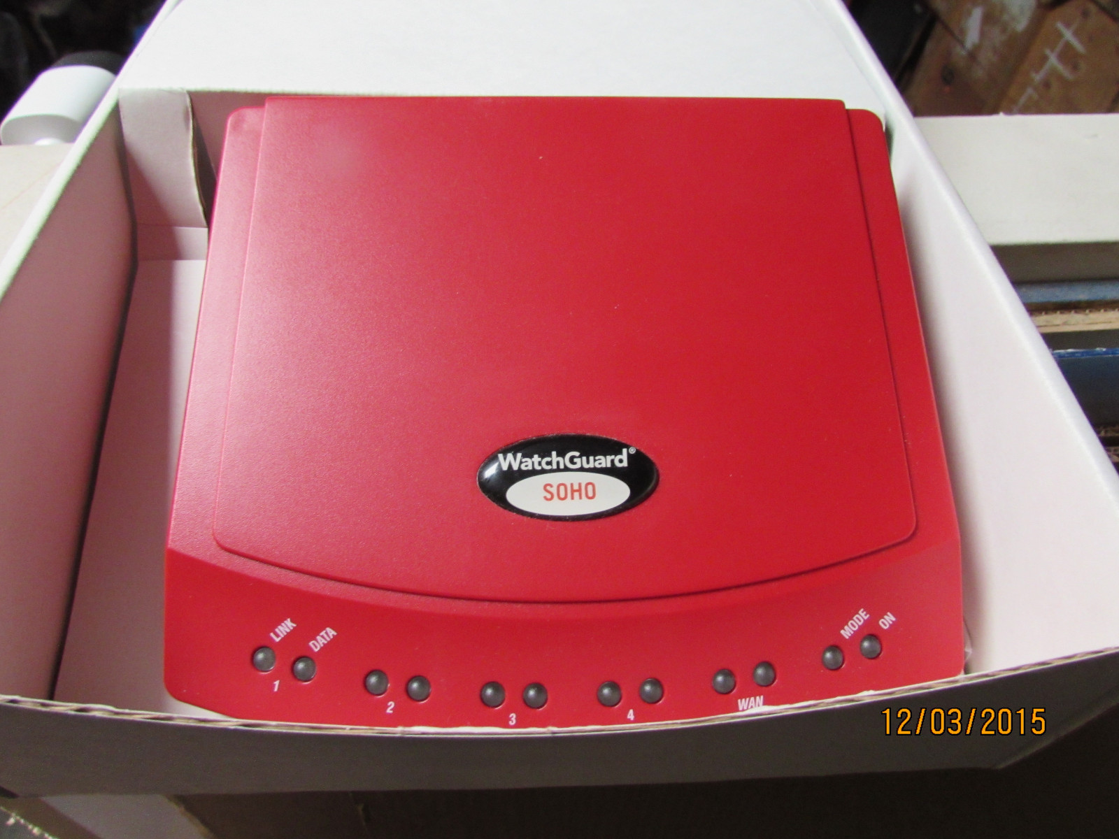 WatchGuard Soho Live Security Firewall Model WG2500