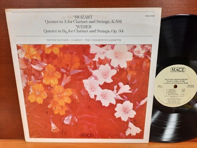 LP / Dieter Klocker / Consortium Classicum / Mozart & Weber Quintets / MAC-9120