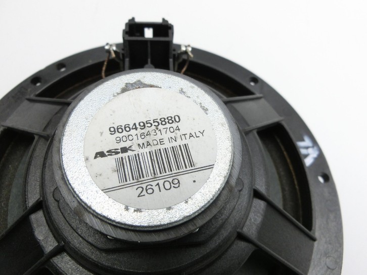 Peugeot 207 CC 07-09 Lautsprecher Links Vorne Peugeot 207 CC 07-09 30.09.2008 9664955880 90016431704 gebraucht Vorschau 3