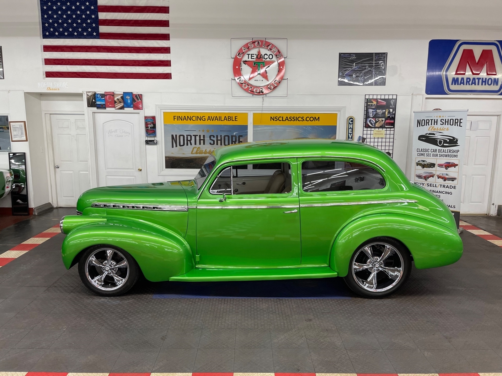 Chevrolet Hot Rod / Street Rod Green With 4,096 Miles, For Sale! Used