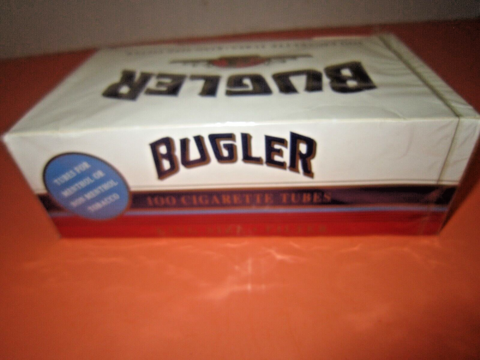 Vintage Bugler Cigarette Tubes, NIOB Of 100 - King Size Filter, Made In Germany