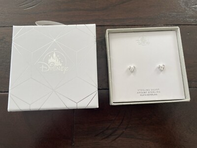 Disney Earrings Jewelery Sterling Silver Mickey Mouse