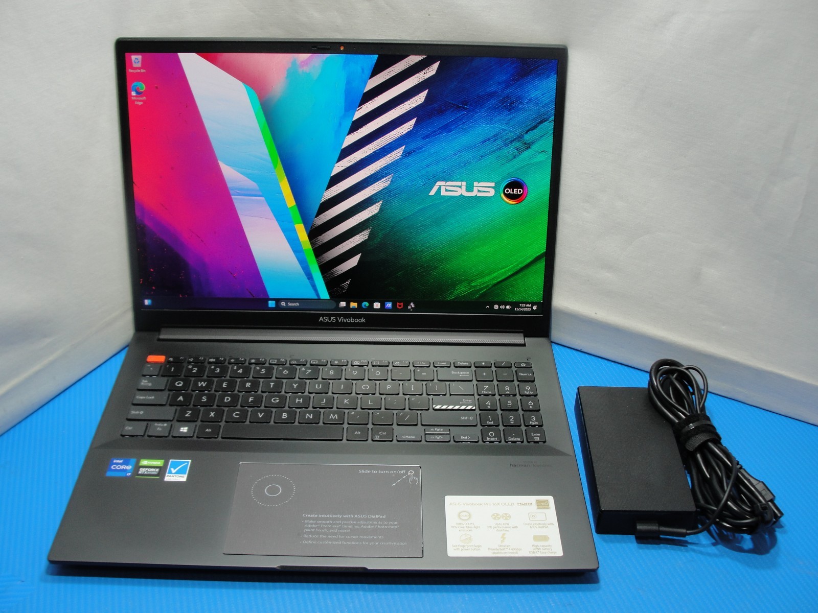 ASUS Vivobook Pro 16X OLED - i7 11370H, 32GB, 1TB SSD, RTX 3050