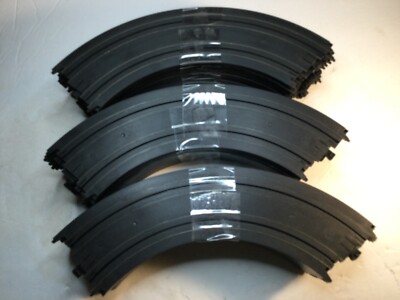 30 Pieces Of TYCO 9'' R 1/4 CURVE 9R 1/4  No B 5831 HO Scale Slot Car Track NR!
