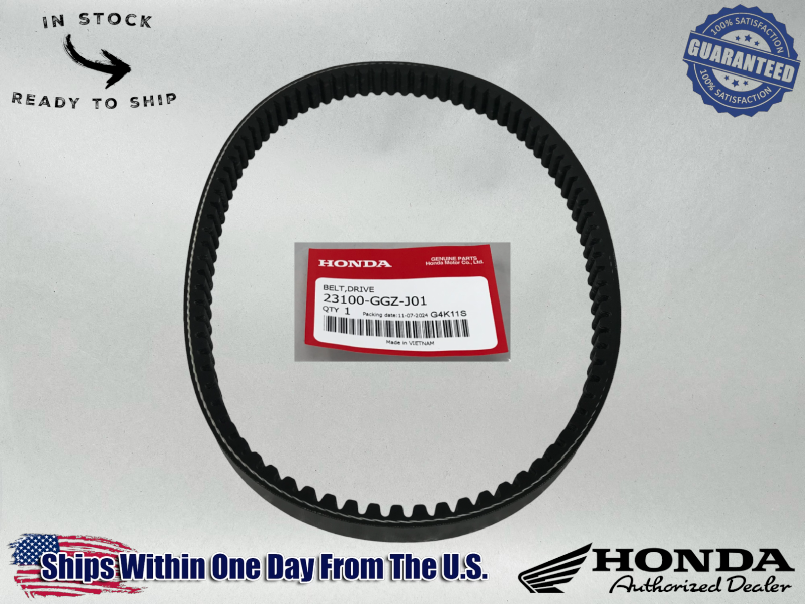 2016-2024 Honda Metropolitan 50 NCW50 OEM Drive Belt 23100