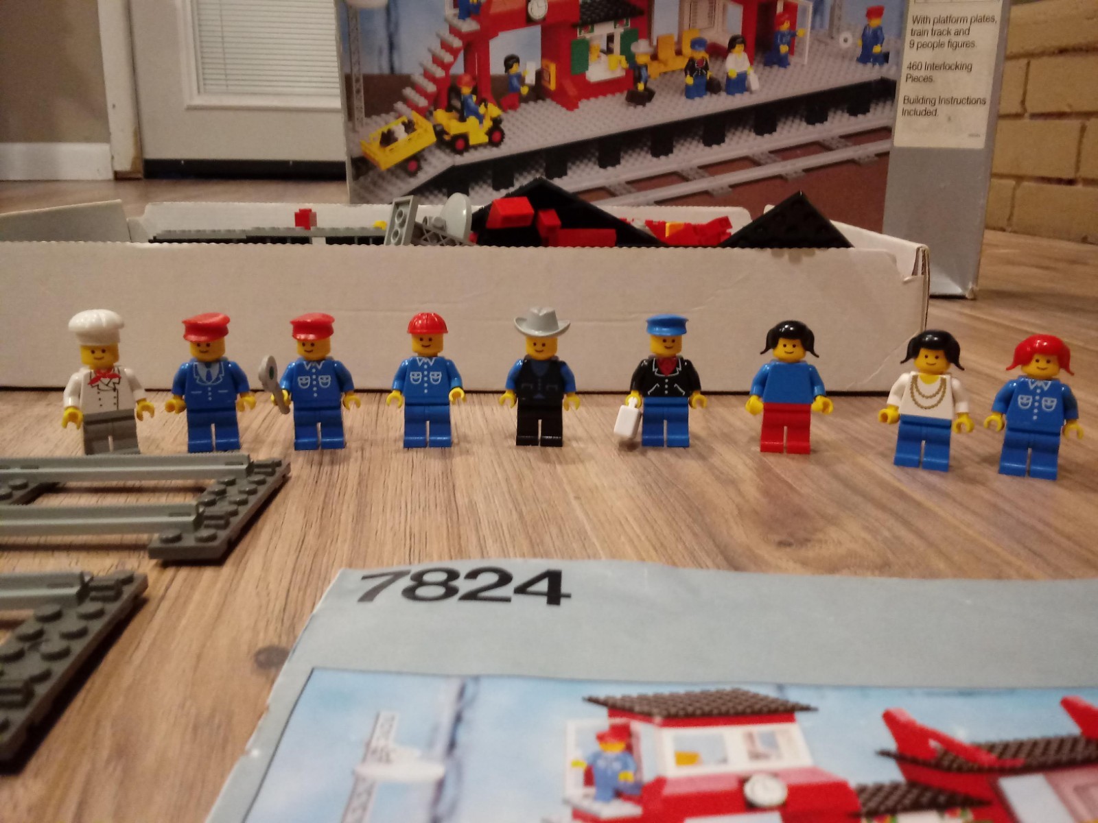 Lego Set 7824 Railway Station Complete in Box, Used