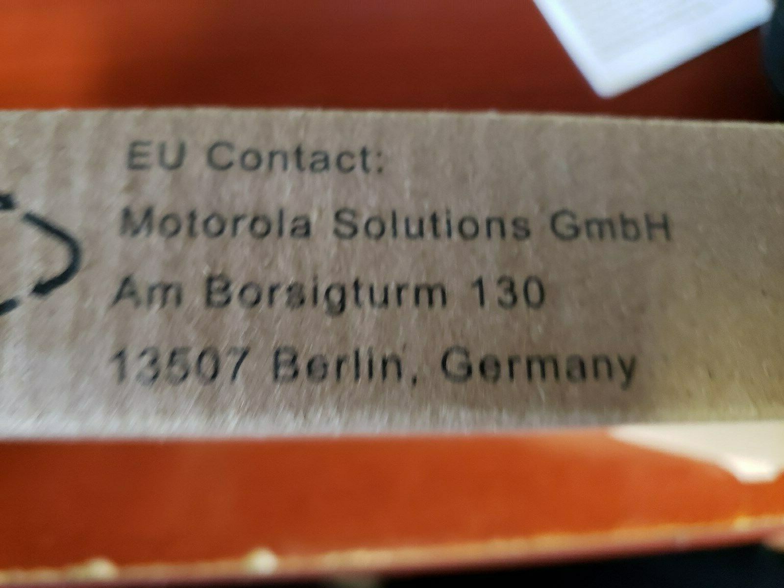 Motorola HKLN4455 CLP Single Pin Non-Adjustable PTT Earpiece CLP1010 CLP1040 NEW