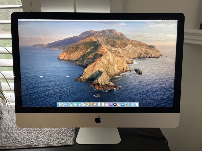 Apple iMac 27" Core i5 3.2ghz 32gb Memory 2TB Solid State Drive 2018 OS