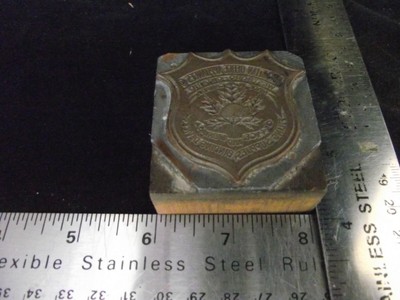 McMILLIAN APPLIANCES WESTBORO OFFICE EQUIPMENT MAPLE LEAF BEAVER  PRINT BLOCK