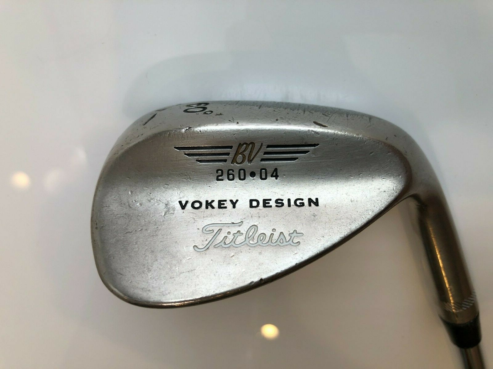 【希少】Titleist Vokey ボーケイウェッジ 260-04 60° Titleist BV Vokey 260-04 Lob Wedge 60° TT Dynamic Gold Wedge