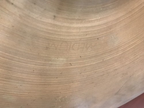 Late 1950’s Stamp Avedis Zildjian 20 Inch Crash/Ride Cymbal Medium 2226g