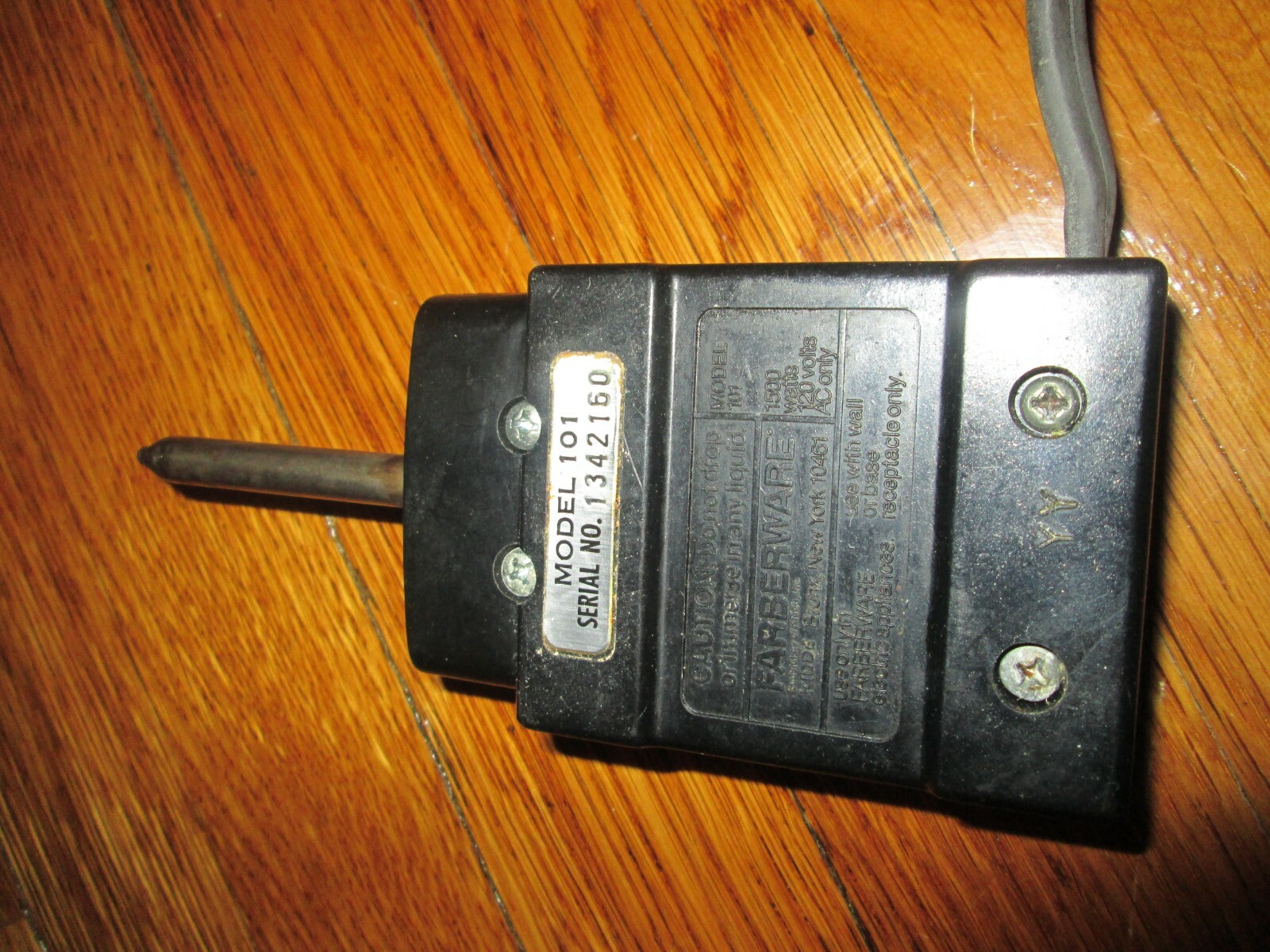 Farberware Perfect Heat Control Probe Power Cord Model 101 Parts Works Great!