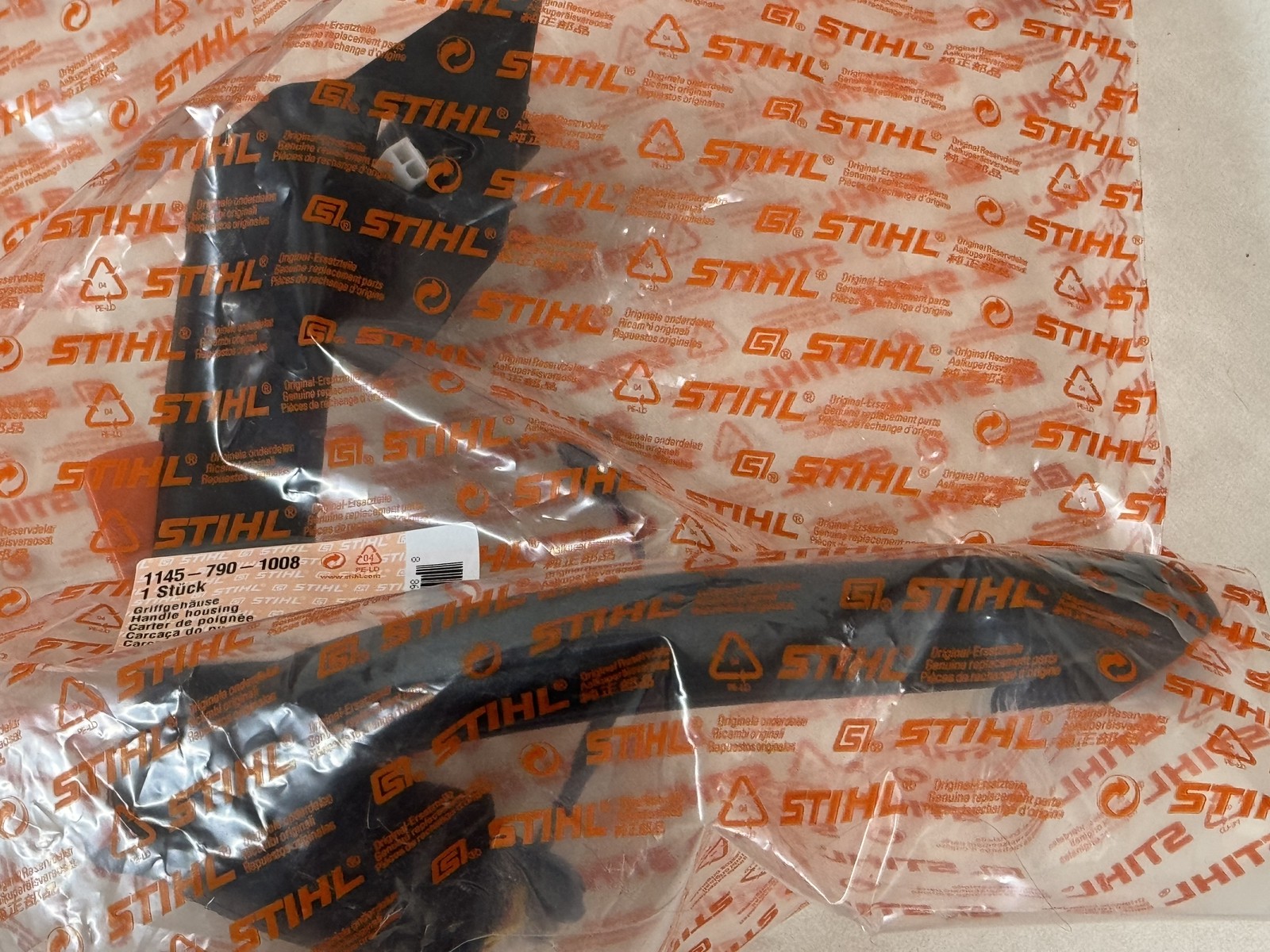 STIHL OEM HANDLE BAR HOUSING 1145 790 1008 FOR MS201TC M - MS 201 TC-M - Picture 4 of 4