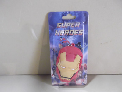  Unique Collectible Key Chain 3''in Rubbery Animated Ironman Double Sided 
