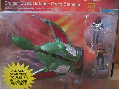 STAR TREK TNG INNERSPACE KLINGON BIRD-OF-PREY MINI PLAYSET