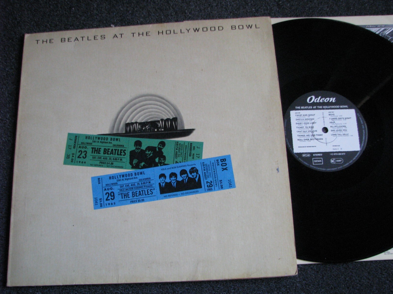 Beatles at the Hollywood Bowl UKオリジナル LP The Beatles: Live At The Hollywood Bowl LP - The Beatles