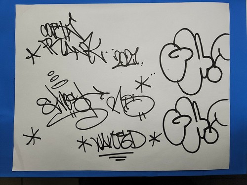 Futura / Hand-drawn Graffiti Art（直筆画）#11 Futura / Hand-drawn Graffiti Art（直筆画）#11