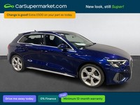2023 Audi A3 35 TFSI S Line S Tronic Hatchback PETROL Automatic