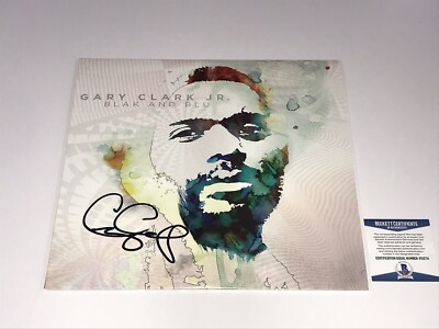Gary Clark Jr Authentic Signed Blak And Blu Double Vinyl LP Record BAS Certified