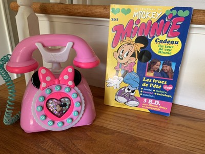 Le Journal Mickey Minnie Summer July Aug Sept 1994 & Electronic Telephone 