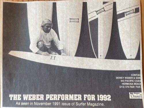 60sヴィンテージデューイウェーバー Vintage Dewey Weber 60s $1800 | Jamboards