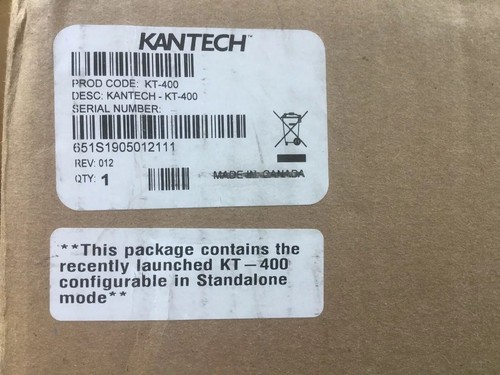 (1) New / Factory Fresh - Kantech KT-400 Door Controller ( NIB )